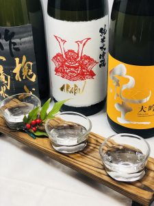 六本木の和食店で美味しい日本酒